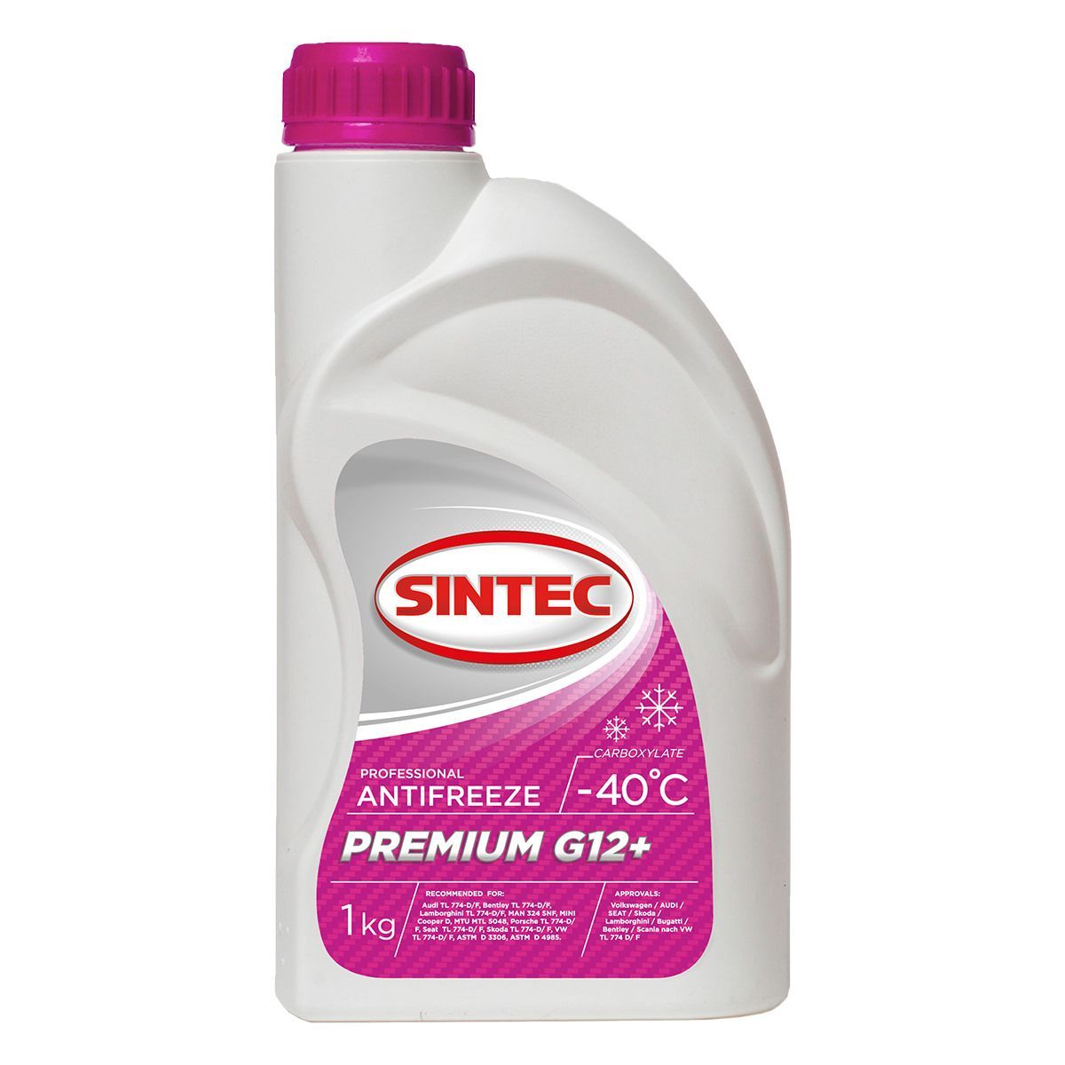 Sintec PREMIUM G12+ (-40) розовый, 1кг