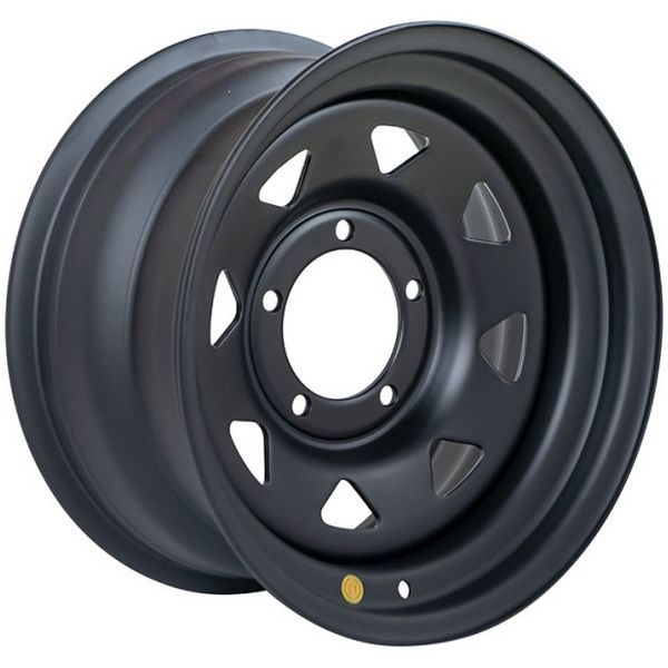Off Road Wheels УАЗ 8x15 5x139,7 ET-19 110 Черный матовый